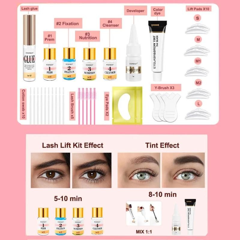 2 in 1 Lash & Brow Lift Kit, 1 Set