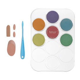 PanPastel 30078 Ultra Soft Artist Pastel 6 Color Kit - Pearlescent w/Sofft Tools & Palette Tray