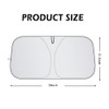 Sun Protection Car Windscreen Cover Summer Foldable Car Windscreen Sun