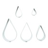 Cookie Cutter Drop Cookie Cutter 5-Piece 14 to 54 mm