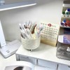 360° Rotating Eyeshadow Brush Organiser Makeup Brush Display Holder with