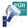 PUR Plus 7-Cup Water Filter Pitcher for Fridge, Cleaner, Great-tasting