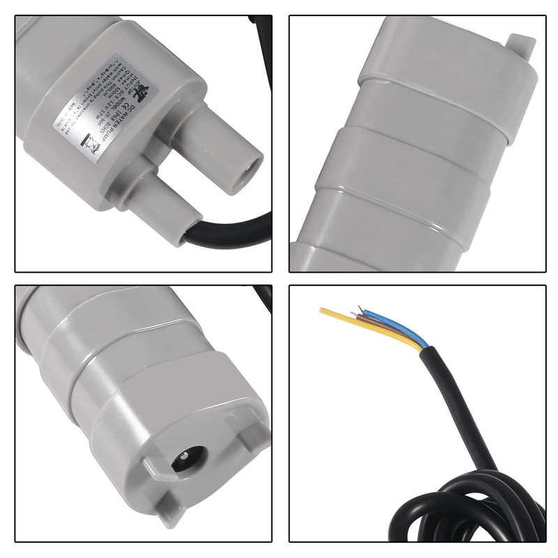 2 PACK 5M 12V Pumping Head DC High Flow Water