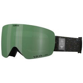 Giro Contour RS Ski Goggles - Snowboard Goggles for Men & Women - Trail Green Wilder Strap w/VIVID Envy/VIVID Infrared Lenses