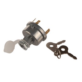MDY 3107556R92, K203992 Ignition Switch with 3 Position 6 Connection Terminals 2 Keys Adapt to Lucas, David Brown,Backhoe Loader,Massey Ferguson John Deere Car, Tractor,Trailer, Agriculture