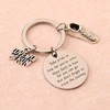ENSIANTH Runner Keyring Gift Marathon Runner, silver