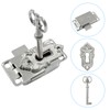 Hitefu 2 Sets Skeleton Key Lock Antique Cabinet Cupboard Furniture