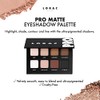 Paleta de sombra de ojos mate de LORAC Pro