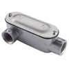 Halex, 1/2 in. Rigid Type LR Threaded Conduit Body with