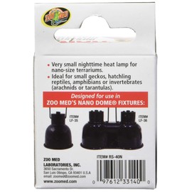 Zoo Med Labs 40W Nano Infrared Heat Lamp