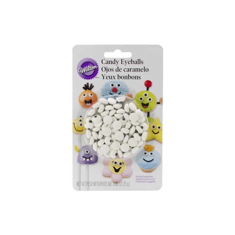 Wilton Edible Candy Eyeballs, 0.88 oz.