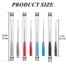 2 PCS Fish Hook Remover, Fishing Hook Quick Removal Device Security Extractor Stainless Steel Fish Hook Disconnect Device with Storage Tube for Saltwater Freshwater(Grey)