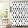 Shower Liners,Water-Drop Pattern Bath Liner for Shower | Textured Washable