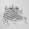 FCZDQ M8-1.25 x 55mm Countersunk Bolts Flat Head Hex Socket