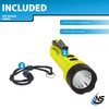 Nightstick XPP-5422GX Intrinsically Safe Dual-Light Flashlight, Green/Black