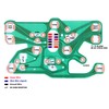 LENMISO Center Gauge Cluster Printed Circuit Board Compatible with 1977-1982