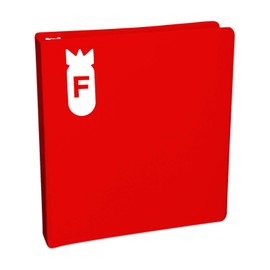 Bargain Max Decals F Bomb Sticker Decal Notebook Car Laptop 5.5" (White)
