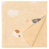 Wataol Semi Washed Towel Handkerchief, Naughty Cat