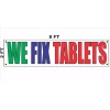 SSI WE FIX TABLETS Banner Sign 2x8
