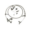 24" Throttle & Kickdown Cable Carb Bracket Linkage & Return