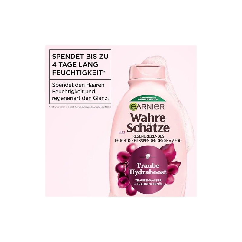 Garnier True Treasures Grape Moisture Shampoo 250 ml