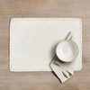 CY SISTERS Cotton Woven Placemats Set of 4, Cloth Placemats