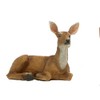 Tyhtljch Resin Deer Garden Ornament Sculpture Deer Lying Female Deer