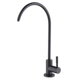 Drinking Water Faucet, Kitchen Beverage Faucet in 304 Stainless Steel, Non-Air-Gap Pure Water Filter Faucet for Sink, Fit for Reverse Osmosis Water Purify System