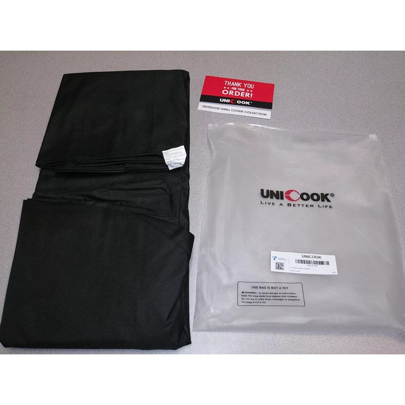 Unicook Heavy Duty Universal Waterproof Barbecue Grill Cover 55" BBQ