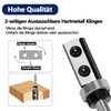 GLRYD Reversible Plates Flush Cutter 8 mm Shank, Flush Cutter