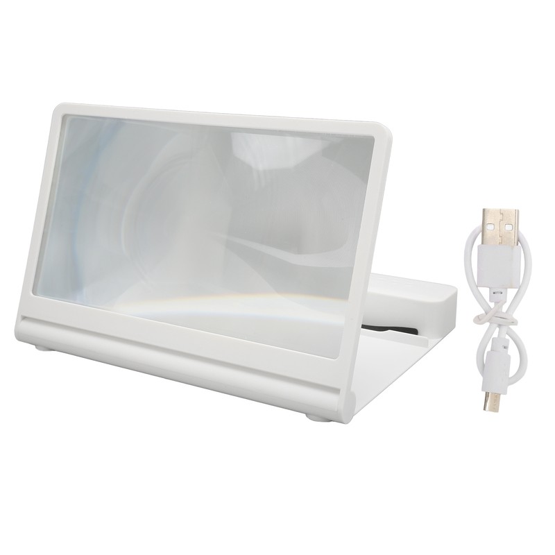 Phone Screen Magnifier 3D HD Magnifying Projector Screen Enlarger with