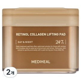 Mediheal Retinol Collagen Firming Pads 180ml, 100 pads, 2 packs / 메디힐 레티놀 콜라겐 탄력 패드 180ml, 100매입, 2개
