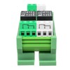 GUETNEU Relay Board, 2 Channel 1 SPDT DIN Rail Mount