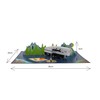 Pop-Up Greeting Card Caravan Camping 3D Folding Card for Campers