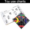 Xrten 8 Panels 3 Rings Folding Puzzle Cube Magic Cube