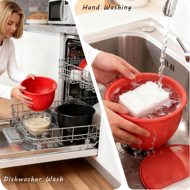 Topcover Silicone Bowl Liners for Kitchen,Silicone Liners Mixer for 5