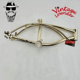VINTAGE ​LOWRIDER 12" Bicycle HEAVY-DUTY Steel Frame Gold.