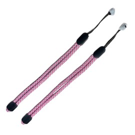 Improved Replacement Reflective Wrist Straps for Oculus Quest 2 Gen Controller, Sturdy Comfy Adjustable Hand Strap for Oculus, Easy Attach White Resin Stopper for Oculus Controllers