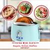 Brentwood Appliances Cool-Touch 2-Slice Retro Toaster with Extra-Wide Slots (Blue)