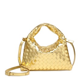 Woven Handbag Woven Crossbody Bag for Women - Women's Top-handle Handbags - Fashion Vegan Leather Bag Small Braided Purse