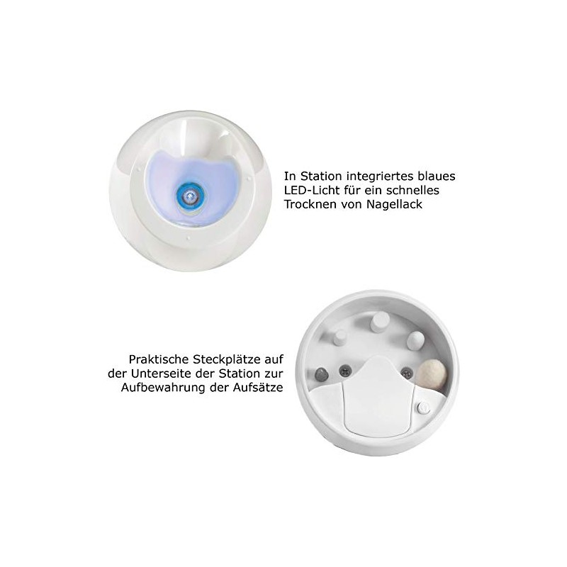 My Routine Manicure Set 5 Interchangeable Tips Files Shapes Polishing