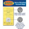 Envirocare Replacement Vacuum Bags Compatible with Kenmore Canister Type C/Q.