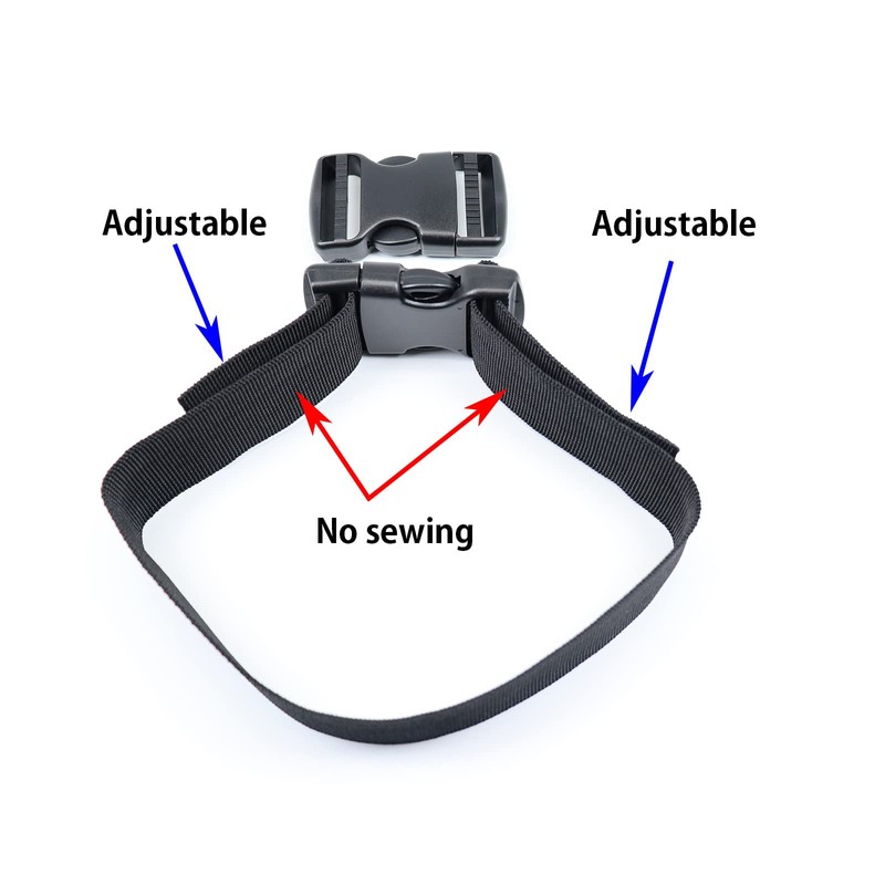BOSWOAK Side Release Buckles Heavy Duty Plastic Buckle Clips Snaps