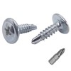 300 Pieces Zinc Plated Steel Screws 4.2 x 16mm Modified