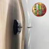 DASNTERED 2pcs Skateboard Wall Mount, Universal Skateboard Hanger for Storage