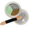 Solid Nail Powder Metallic Effect 3 Colors #07 Green/Gold/Silver