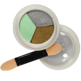 Solid Nail Powder Metallic Effect 3 Colors #07 Green/Gold/Silver