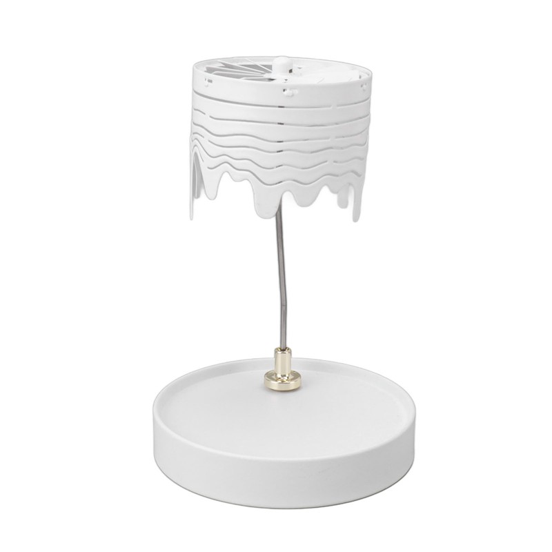 Christmas Tree Carousel Spinning Candle Holder Stainless Steel Rotary Tree