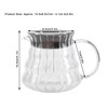Coffee Pot High Borosilicate Glass Coffee Maker Kettle Teapot Supply