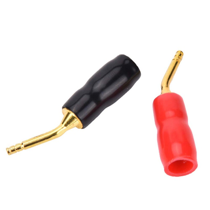 Greluma 12pcs 2mm Banana Plug Pin Screw 2mm Gold Plated